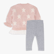 Star Sweater Top & Legging Set