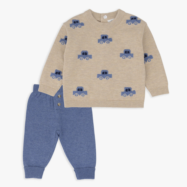 Car Sweater Top & Pant Set