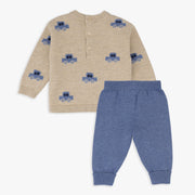 Car Sweater Top & Pant Set