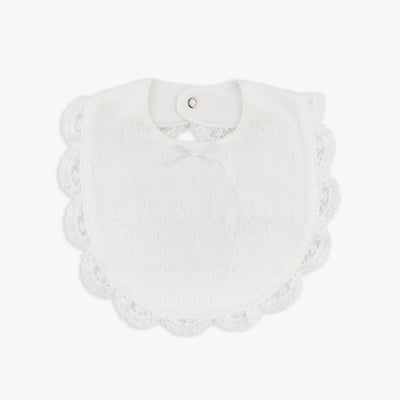 Ivory Lace Bib