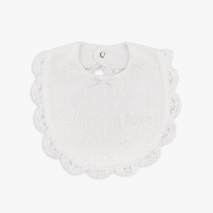 Ivory Lace Bib