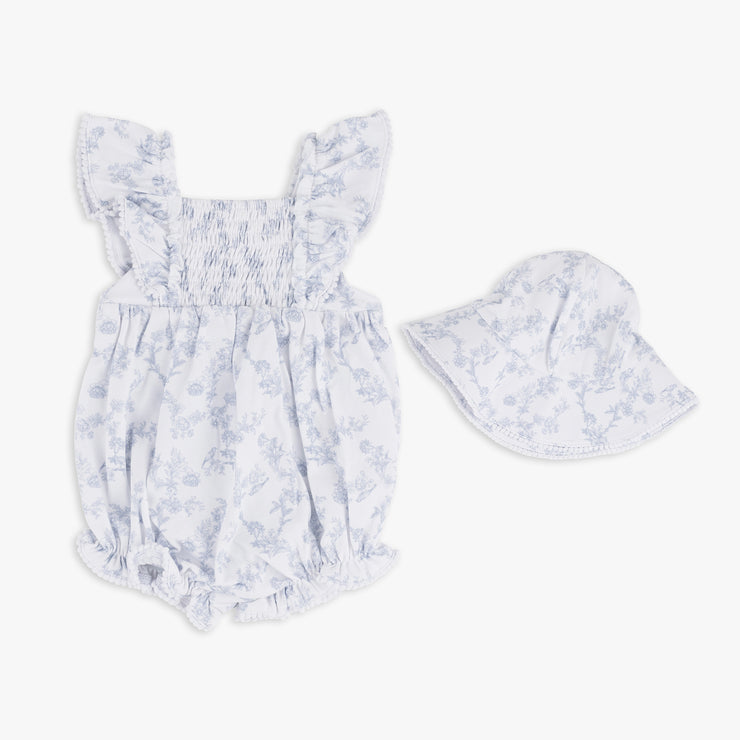 Toile Interlock Romper & Hat Set