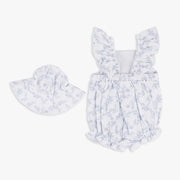 Toile Interlock Romper & Hat Set