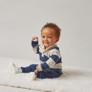 Rugby Stripe Sweater Top & Pant Set