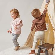 Sweater Cardigan, Top & Pant Set
