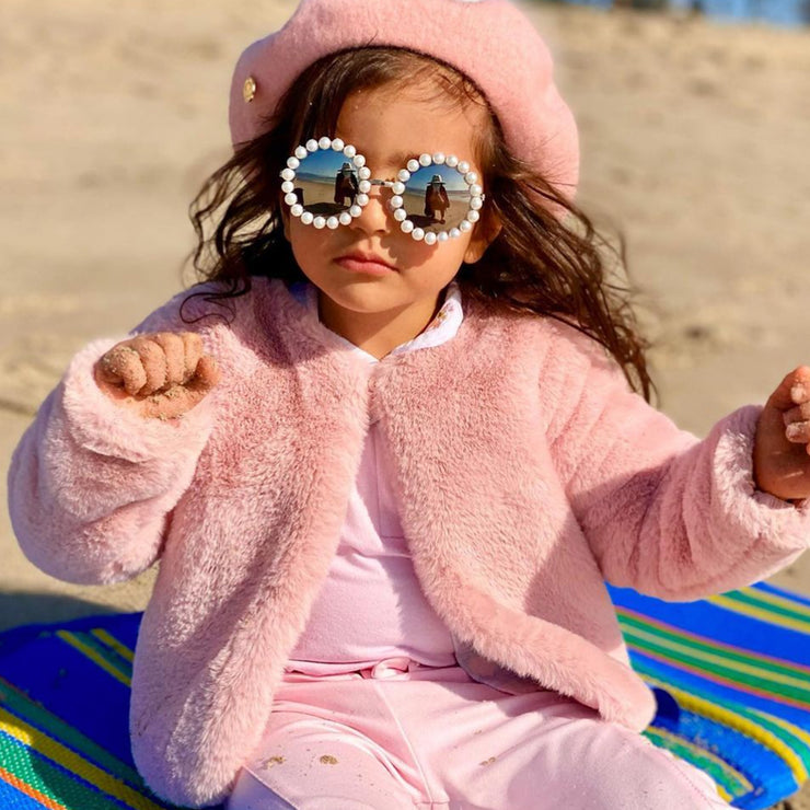 Girls Faux Fur Jacket