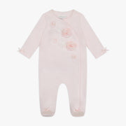 Girls Pink Footie