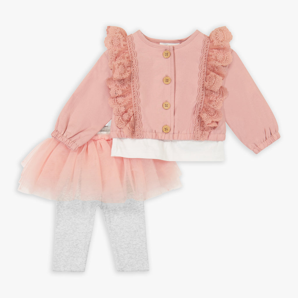 Jacket, Top & Tutu Legging Set – Miniclasix