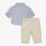 Linen Shirt & Pant Set